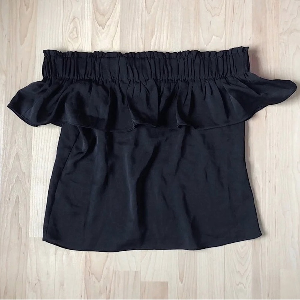 Express Off The Shoulder Ruffle Top